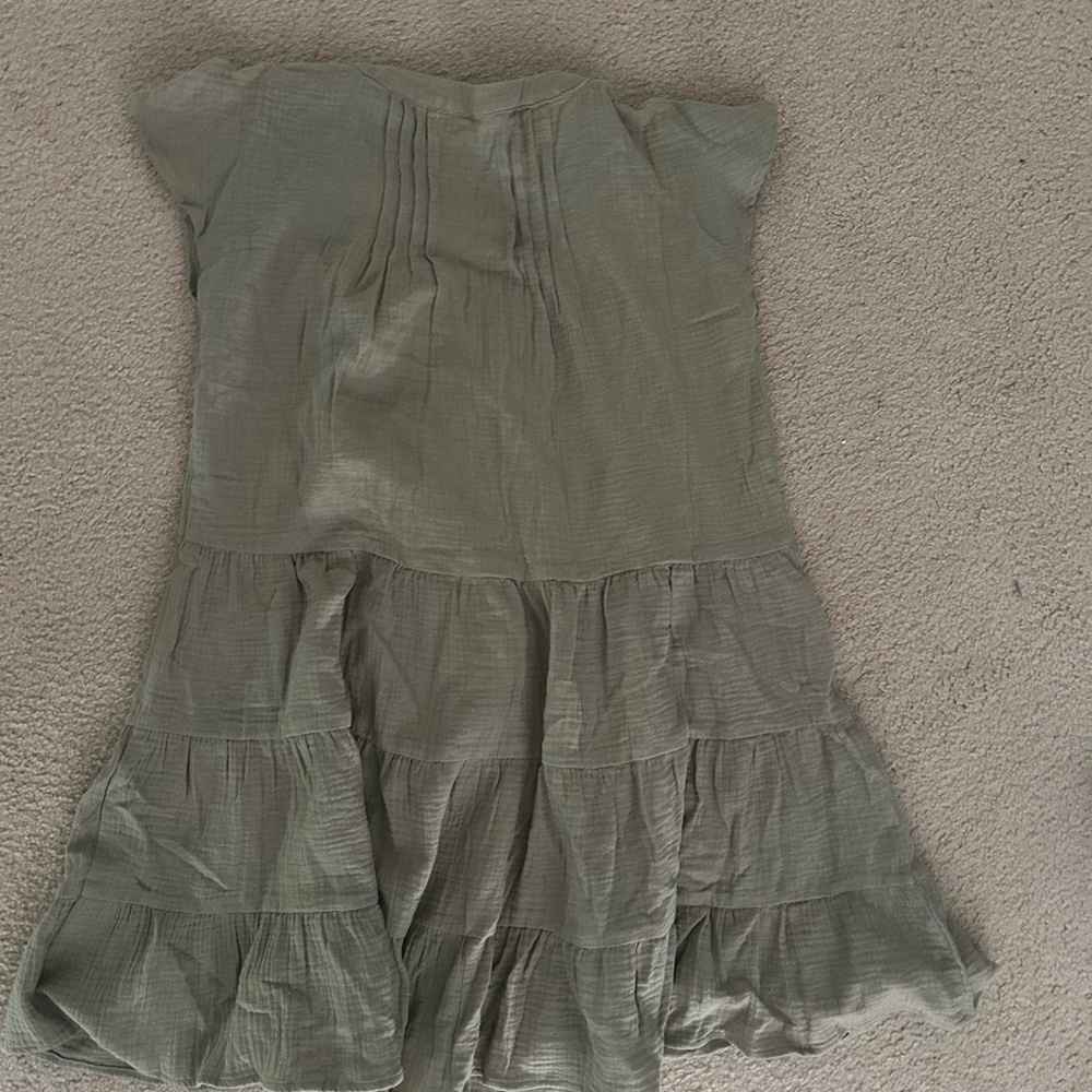 Marea light green/“succulent” color Mackenzie mini dress/cover up - Picture 6 of 8